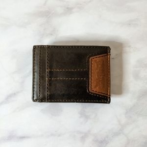 *SOLD* LEVI'S Leather Slim Wallet RFID Slim Front Pocket Style